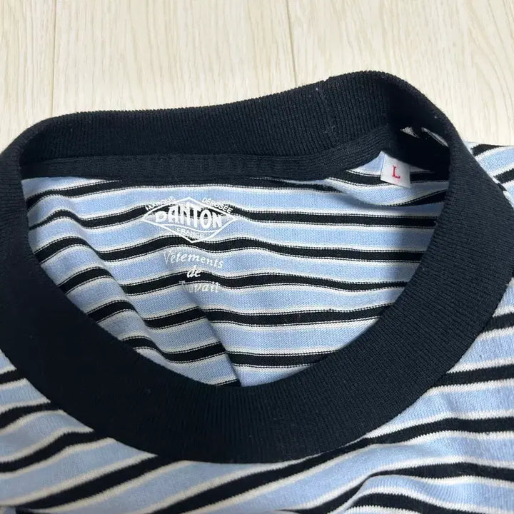 [SOLD OUT] 단톤 포켓 티셔츠 (삭스x네이비) L사이즈