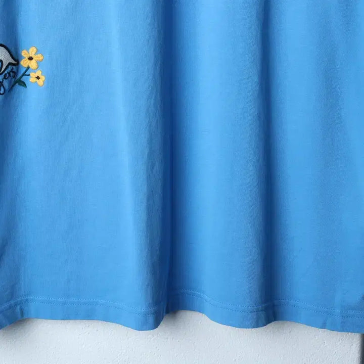 [BUNJANG] MLB Big Size Blue T-shirt / W(XL-2LX) MLB 엠엘비 반팔 티셔츠 빅사이즈 블루-18589