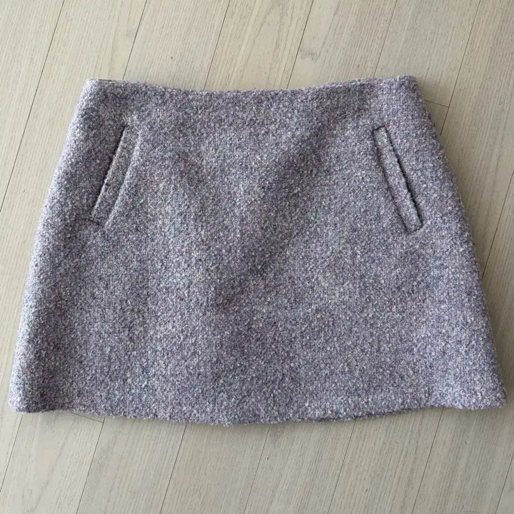 [BUNJANG] Pretty Young Thing Rainbow Skirt Lavender M / 프리티영띵 레인보우 스커트 연보라 m 새상품