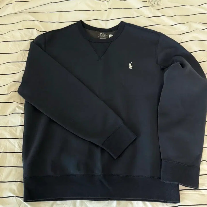 [BUNJANG] Polo Double Knit Sweater Shirt / 폴로 더블 니트 스웨터 셔츠