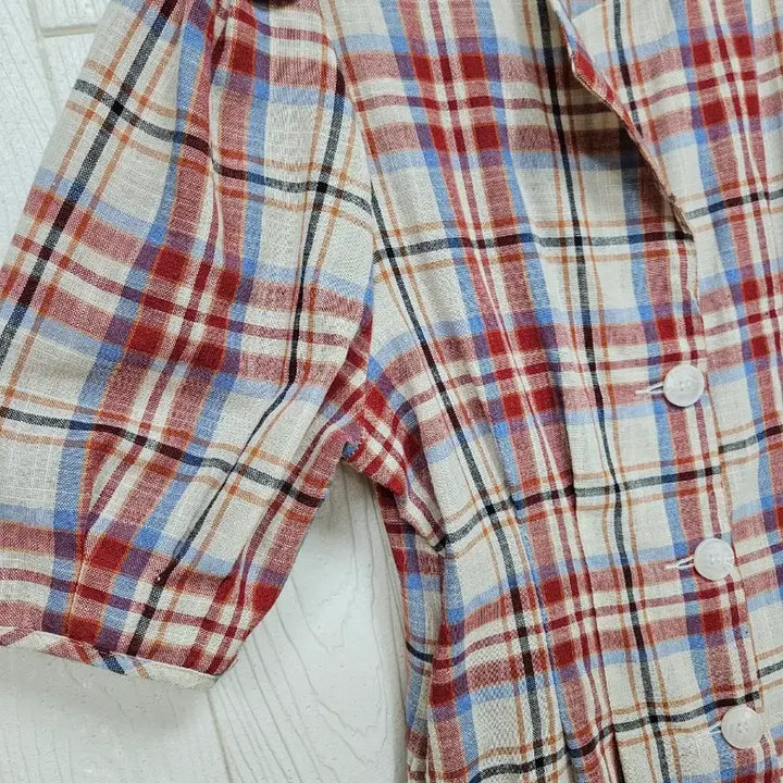 [BUNJANG] Check Midi Dress / 484. 체크미디원피스