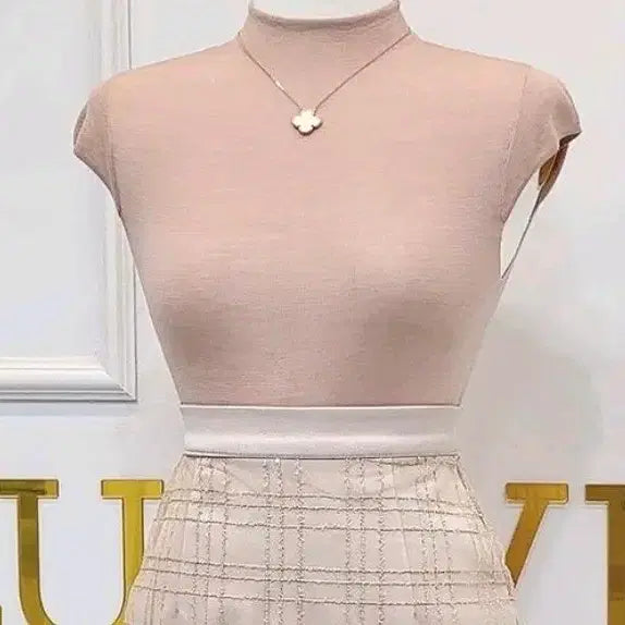[SOLD OUT] 수입의류 로로메리노울캡소매티 (연핑크) 8.9