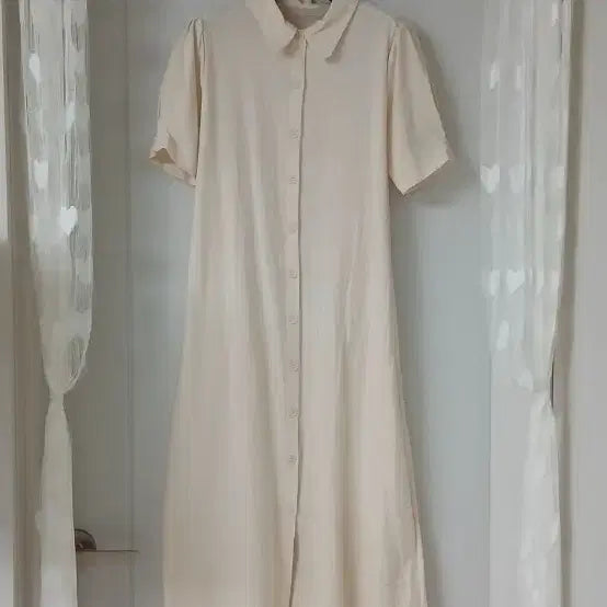 [BUNJANG] Ivory Long Dress / 단정원피스