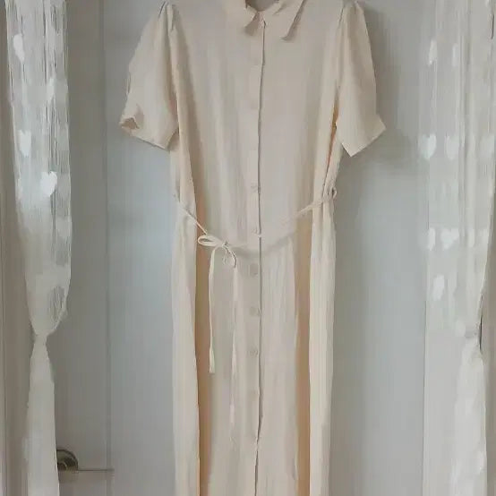[BUNJANG] Ivory Long Dress / 단정원피스