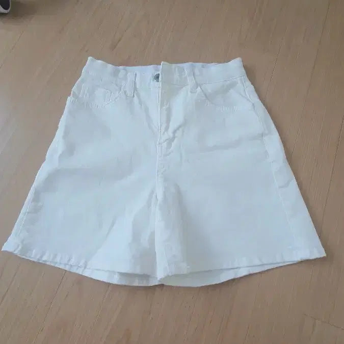 [BUNJANG] White Cotton Shorts / 반바지