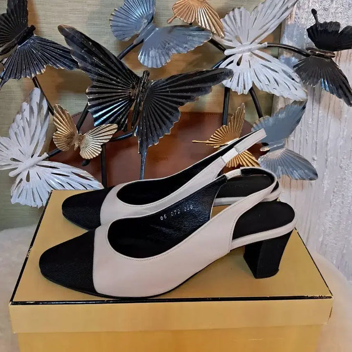 [SOLD OUT] (250)상태좋은  명품디자인casprini카스프리니슬링백  수제화