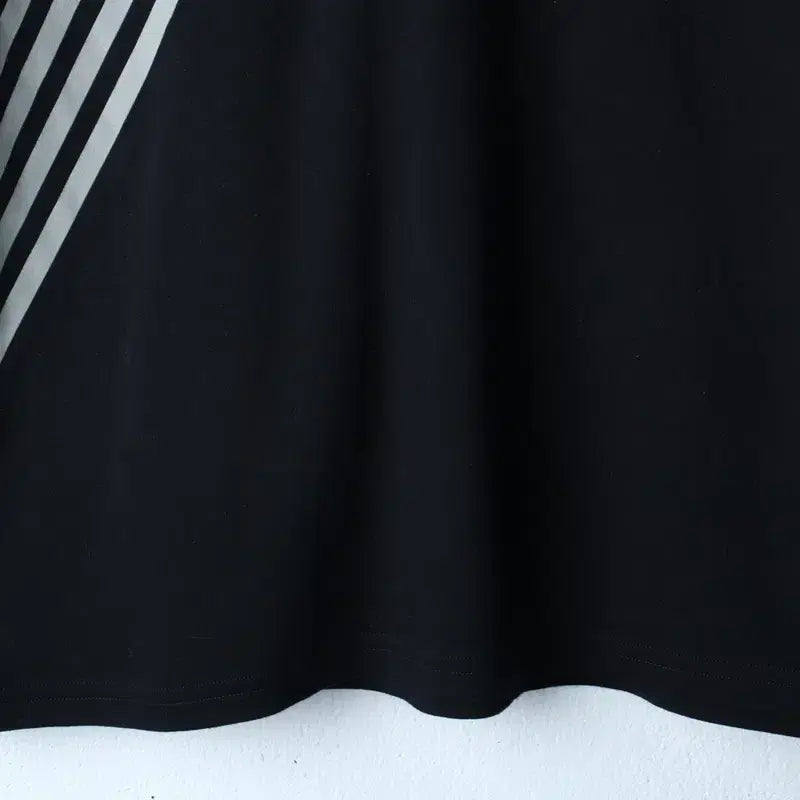 [BUNJANG] Armani Polo Shirt Black Limited Edition / (M-L) 아르마니 반팔 카라 티셔츠 완장 블랙 놈코어 한정판-1858E