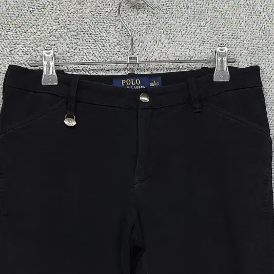 [BUNJANG] Polo Ralph Lauren Black Biker Fit Pants / 폴로 랄프로렌 블랙 바이커핏 바지 160/72A
