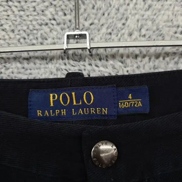 [BUNJANG] Polo Ralph Lauren Black Biker Fit Pants / 폴로 랄프로렌 블랙 바이커핏 바지 160/72A
