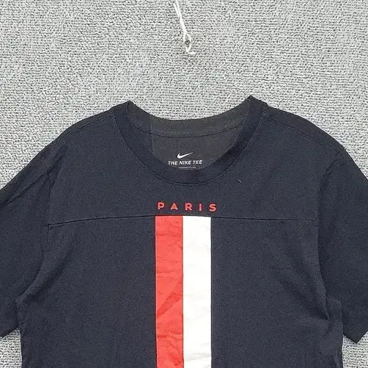[BUNJANG] Nike Navy Paris Stripe T-shirt / 나이키 네이비 반팔티 L