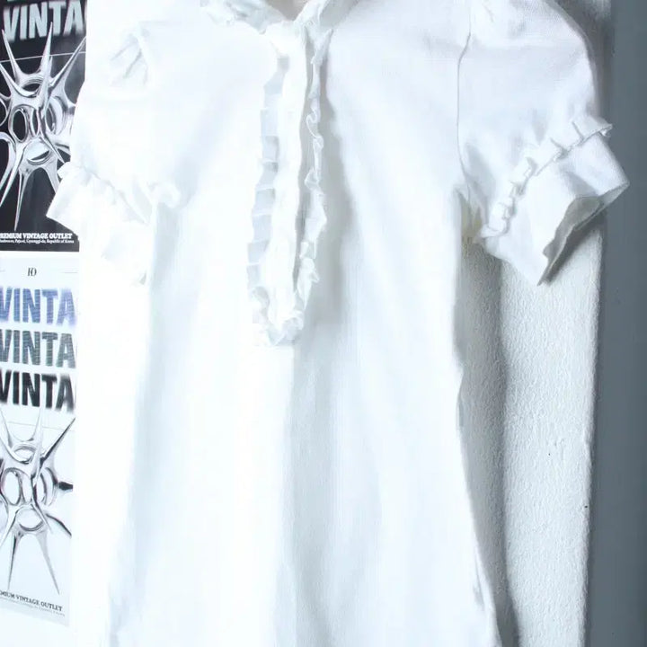 [BUNJANG] DKNY Short Sleeve Polo Shirt / W(XS-S) DKNY 디케이앤와이 도나카란 반팔 카라-1858F