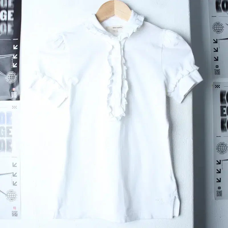 [BUNJANG] DKNY Short Sleeve Polo Shirt / W(XS-S) DKNY 디케이앤와이 도나카란 반팔 카라-1858F