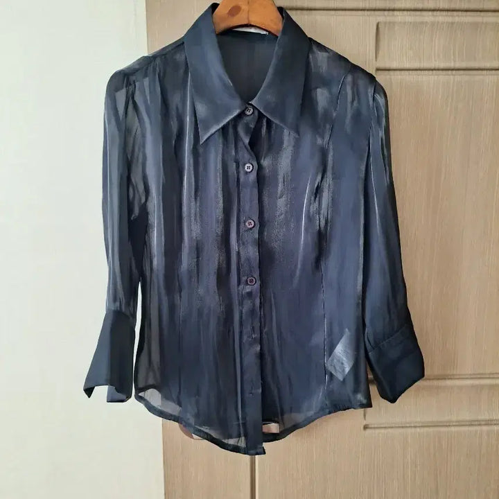 [SOLD OUT] curetty 시스루 블라우스