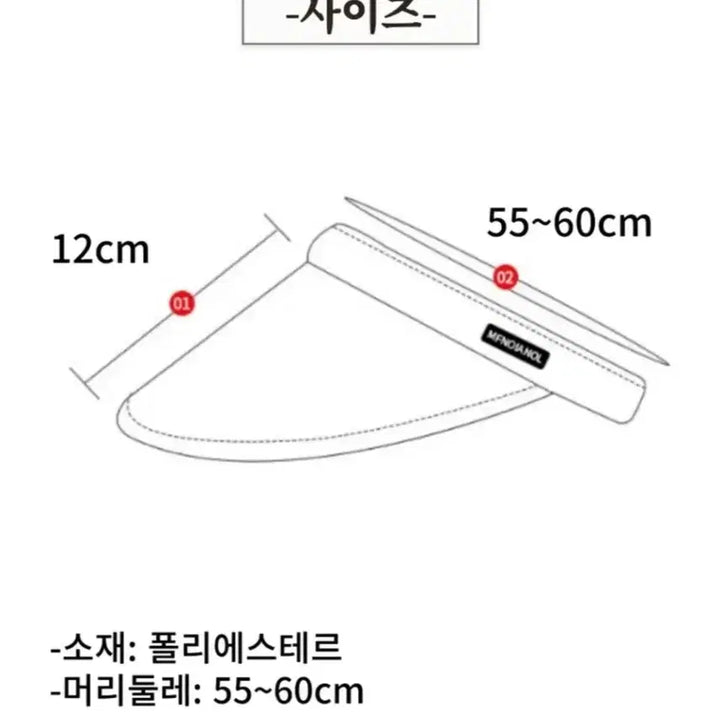 [SOLD OUT] 블랙 썬캡(새상품)