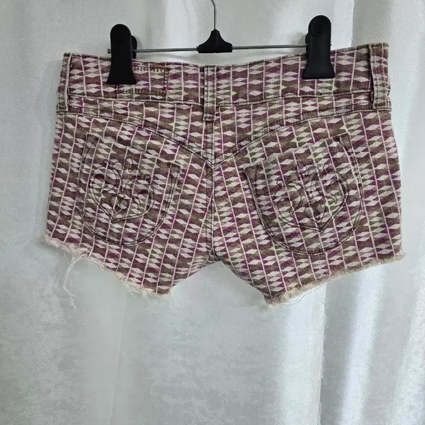 [BUNJANG] Siwy Patterned Denim Shorts / siwy 패턴 데님 반바지 (1973)