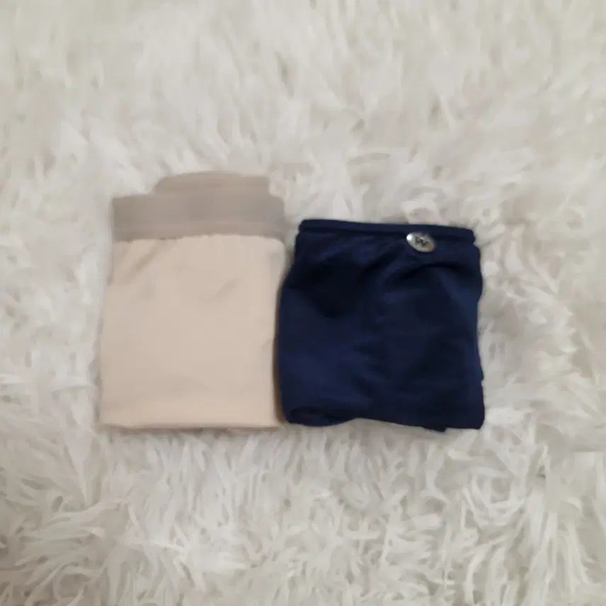 [SOLD OUT] 여성 속옷 드로즈 베이지/네이비 2매(중고)