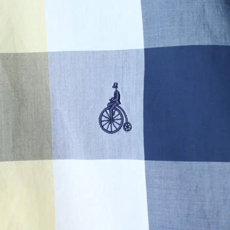 [BUNJANG] Beanpole Checkered Polo Shirt / (2XL) 빈폴 반팔 카라 티셔츠 셔츠 남방 빅사이즈 체크-18591
