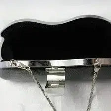 [BUNJANG] Black Mini Clutch Handbag / 미니핸드백