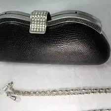 [BUNJANG] Black Mini Clutch Handbag / 미니핸드백