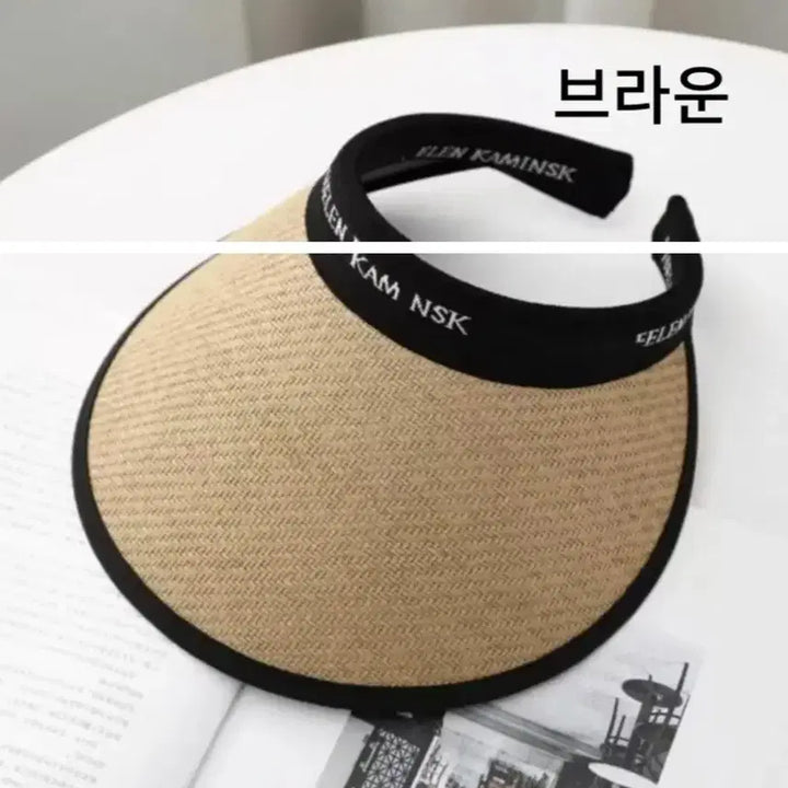 [SOLD OUT] 선바이저 브라운 썬캡(새상품)