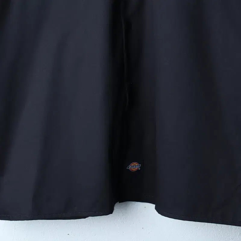 [BUNJANG] Dickies Short Sleeve Polo Shirt Black / (M-L) 디키즈 반팔 카라 티셔츠 셔츠 남방 블랙 무지-18592