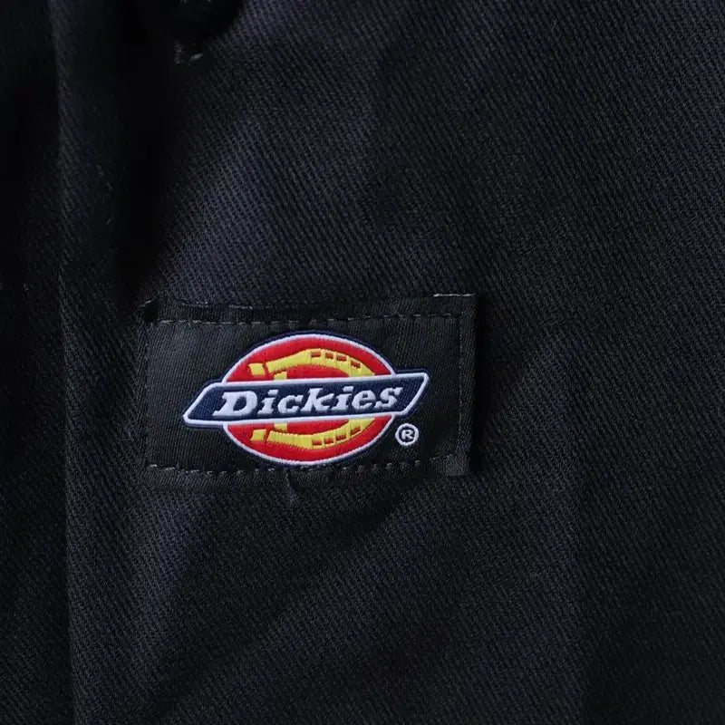 [BUNJANG] Dickies Short Sleeve Polo Shirt Black / (M-L) 디키즈 반팔 카라 티셔츠 셔츠 남방 블랙 무지-18592