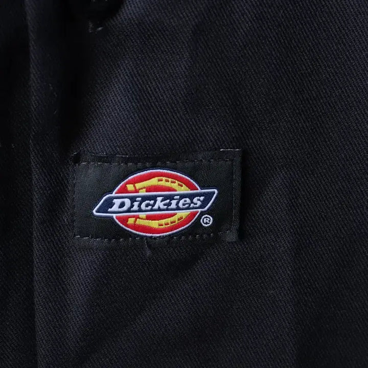 [BUNJANG] Dickies Short Sleeve Polo Shirt Black / (M-L) 디키즈 반팔 카라 티셔츠 셔츠 남방 블랙 무지-18592