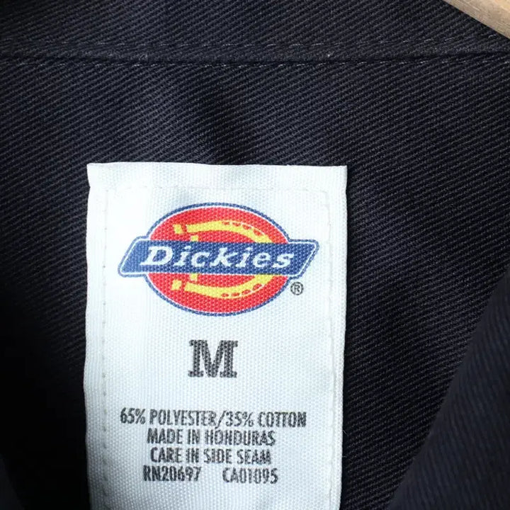 [BUNJANG] Dickies Short Sleeve Polo Shirt Black / (M-L) 디키즈 반팔 카라 티셔츠 셔츠 남방 블랙 무지-18592