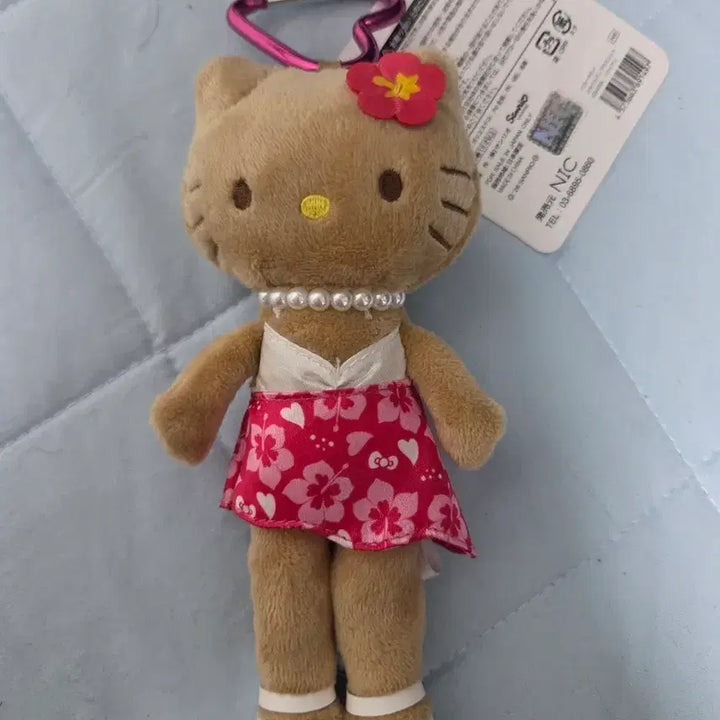 [BUNJANG] Hello Kitty Hawaiian Style Doll Keychain / 헬로키티 인형 키링 하와이안 스타일(정품.일본구입