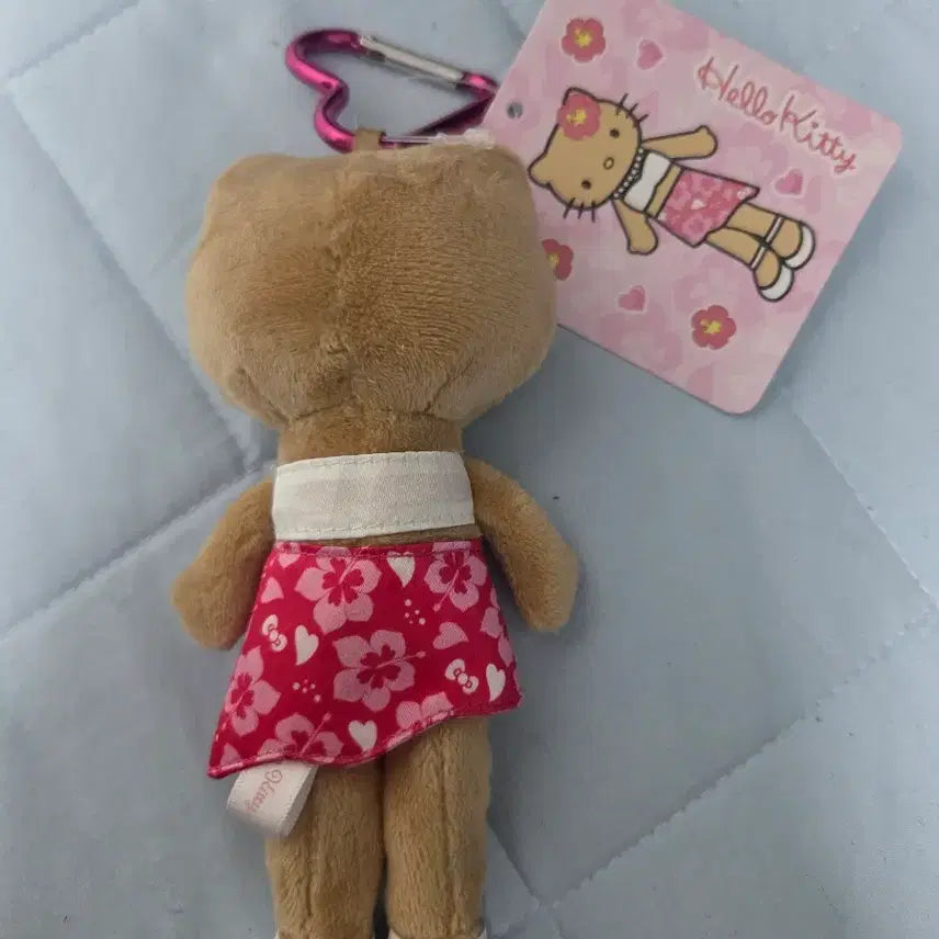 [BUNJANG] Hello Kitty Hawaiian Style Doll Keychain / 헬로키티 인형 키링 하와이안 스타일(정품.일본구입