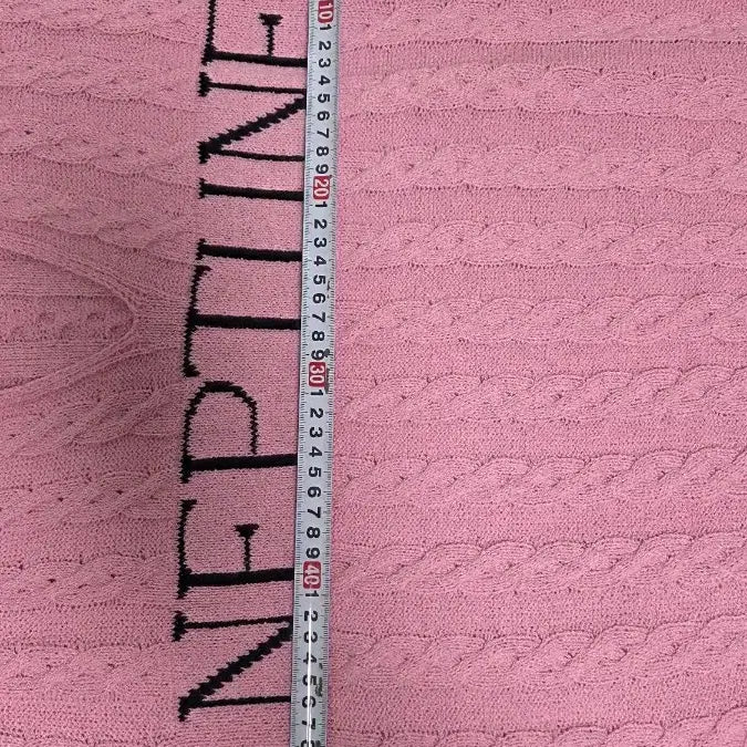 [BUNJANG] NANING9 Pink Knit Vest / NANING9 핑크 니트 조끼 FREE