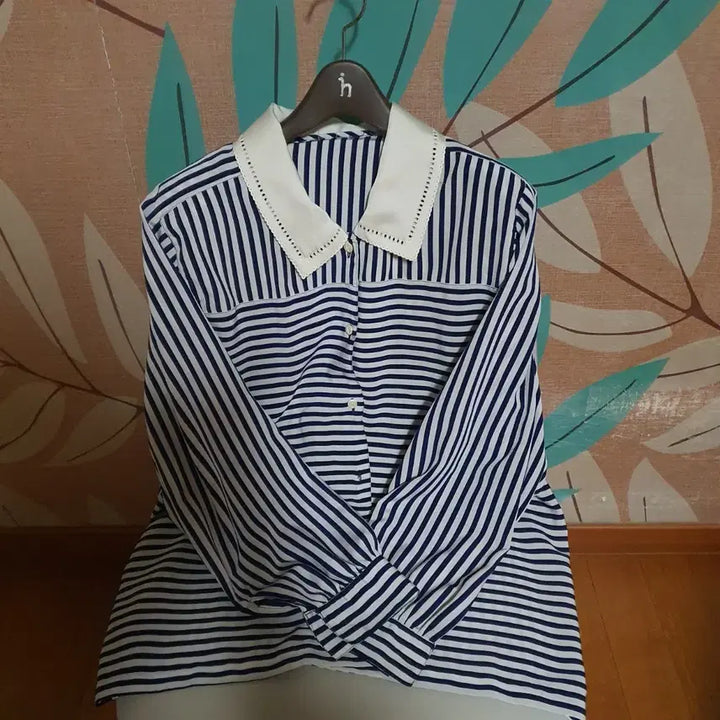 [BUNJANG] Striped Blouse L / 스트라이프 블라우스  L