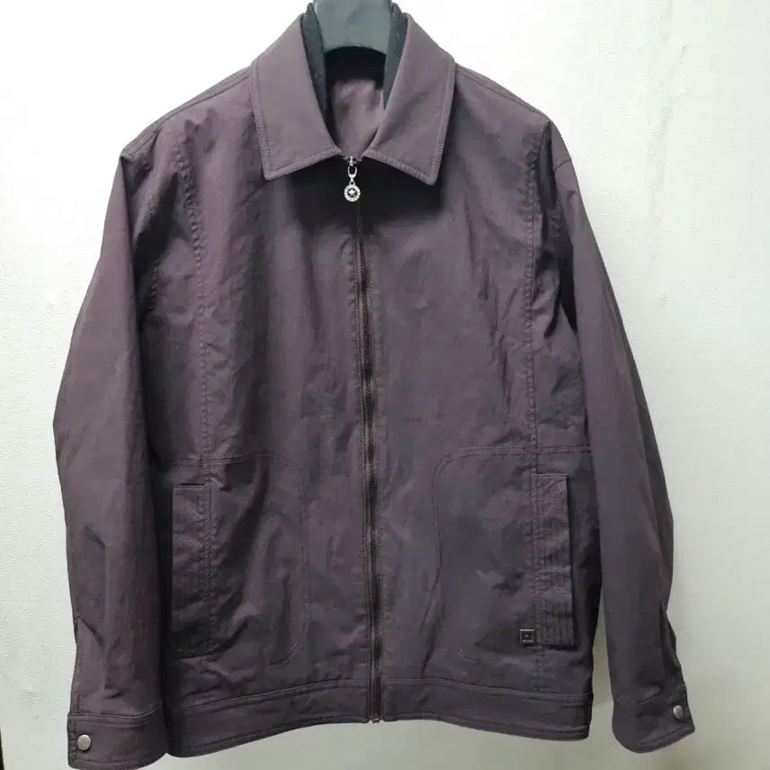 [BUNJANG] Renoma Sports Burgundy Bomber Jacket / 레노마스포츠  버건디 컬러 남성 봄버 자켓 95