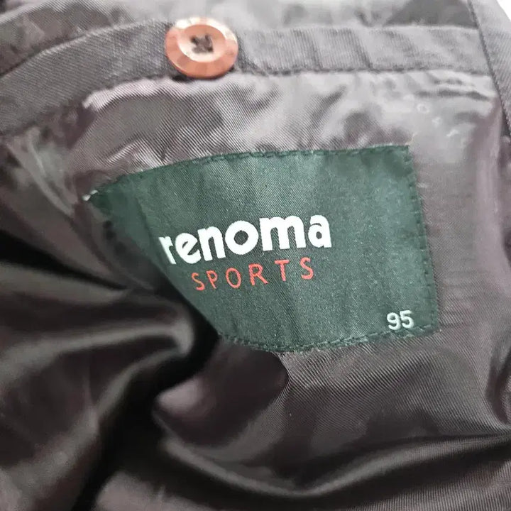 [BUNJANG] Renoma Sports Burgundy Bomber Jacket / 레노마스포츠  버건디 컬러 남성 봄버 자켓 95