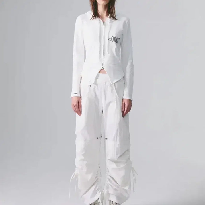 [BUNJANG] Nache Layered Waist Bonded Pants / 나체 nache LAYERED WAIST BONDED PANTS
