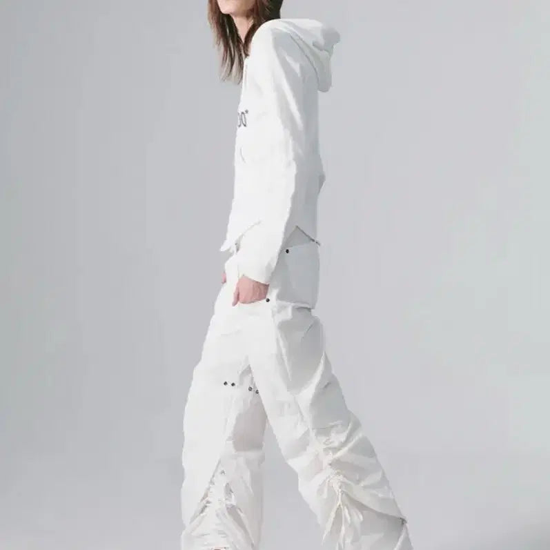 [BUNJANG] Nache Layered Waist Bonded Pants / 나체 nache LAYERED WAIST BONDED PANTS