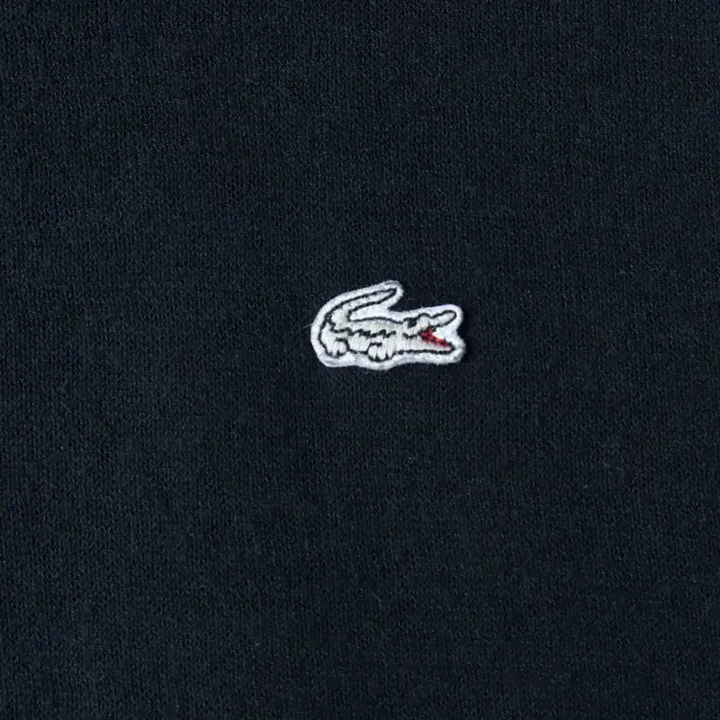 [SOLD OUT] (M) 라코스테 반팔 카라 티셔츠 니트 차콜 무지 놈코어-185BF