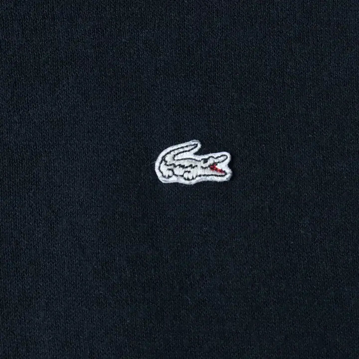 [SOLD OUT] (M) 라코스테 반팔 카라 티셔츠 니트 차콜 무지 놈코어-185BF