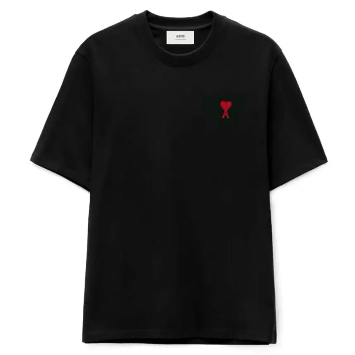 [BUNJANG] AMI Small Heart Short Sleeve T-shirt / 무배 이벤 정품 QR인증 새상품 아미 스몰 하트 반팔티
