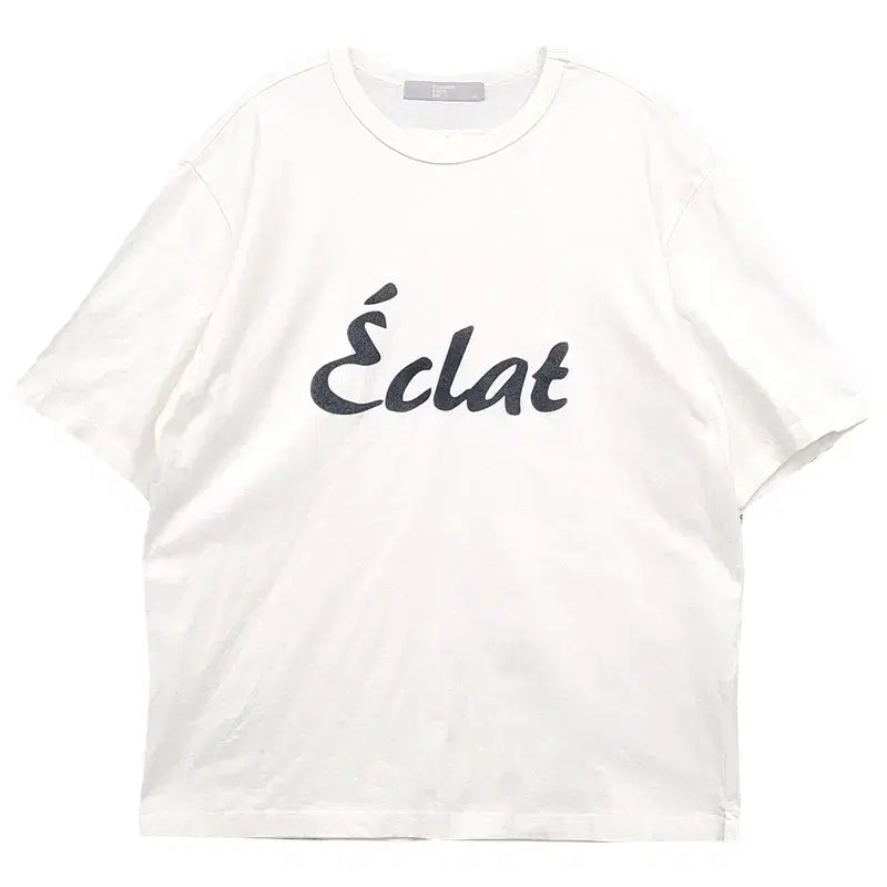 [BUNJANG] 8 Seconds Printed White T-shirt XL / 에잇세컨즈 프린팅 화이트 반팔티 XL
