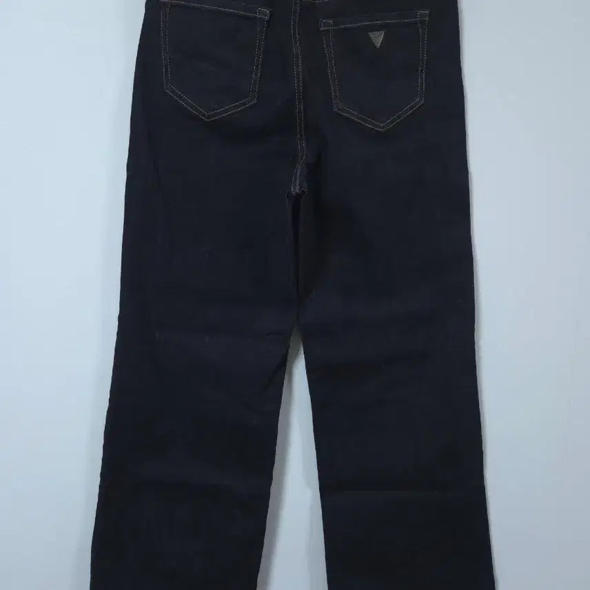 [SOLD OUT] 게스 여성 데님팬츠  와이드핏 진청 26사이즈