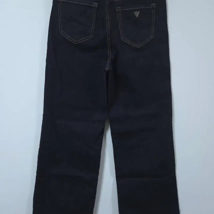 [SOLD OUT] 게스 여성 데님팬츠  와이드핏 진청 26사이즈