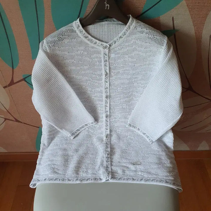[BUNJANG] White Mesh Cardigan M / 가겻인하: 화이트 망사 가디건  M