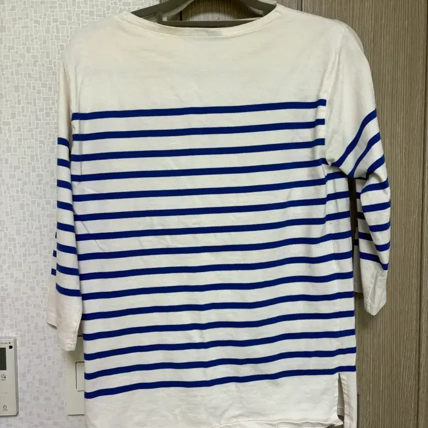 [BUNJANG] Saint James Striped 3/4 Sleeve T-shirt / 세인트제임스 스트라이프티 7부 (44)