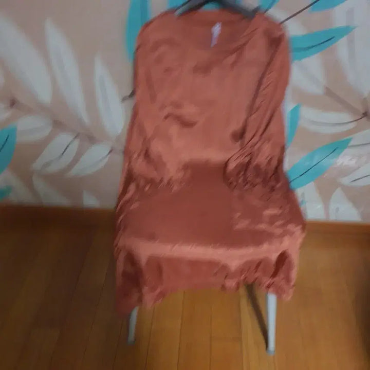 [BUNJANG] Brown Rayon Dress L / 브라운 인견 원피스 L