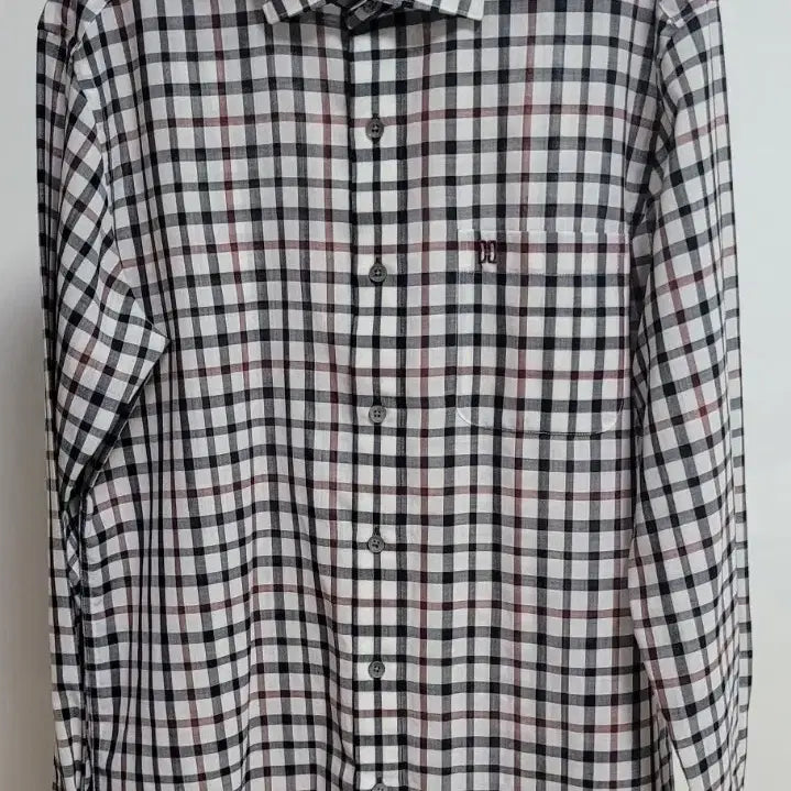 [BUNJANG] Daks Check Pattern Shirt (95) / 닥스 체크 남방 95