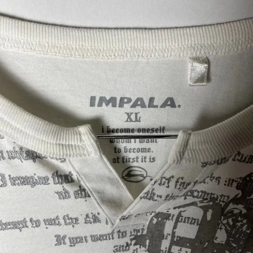 [SOLD OUT] [IMPALA] 임팔라 펑크 레터링 롱슬리브