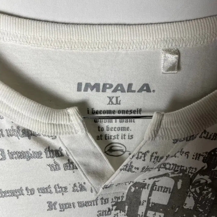 [SOLD OUT] [IMPALA] 임팔라 펑크 레터링 롱슬리브