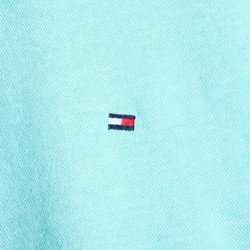 [BUNJANG] Tommy Hilfiger Small Logo Polo Shirt / (S-L) 타미힐피거 반팔 카라 티셔츠 스몰로고 연그린-185CA