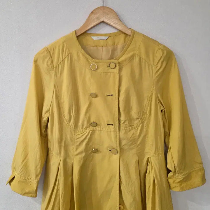 [BUNJANG] CC Club Yellow Trench Coat / CC club 옐로우 트렌치 코트 44~55